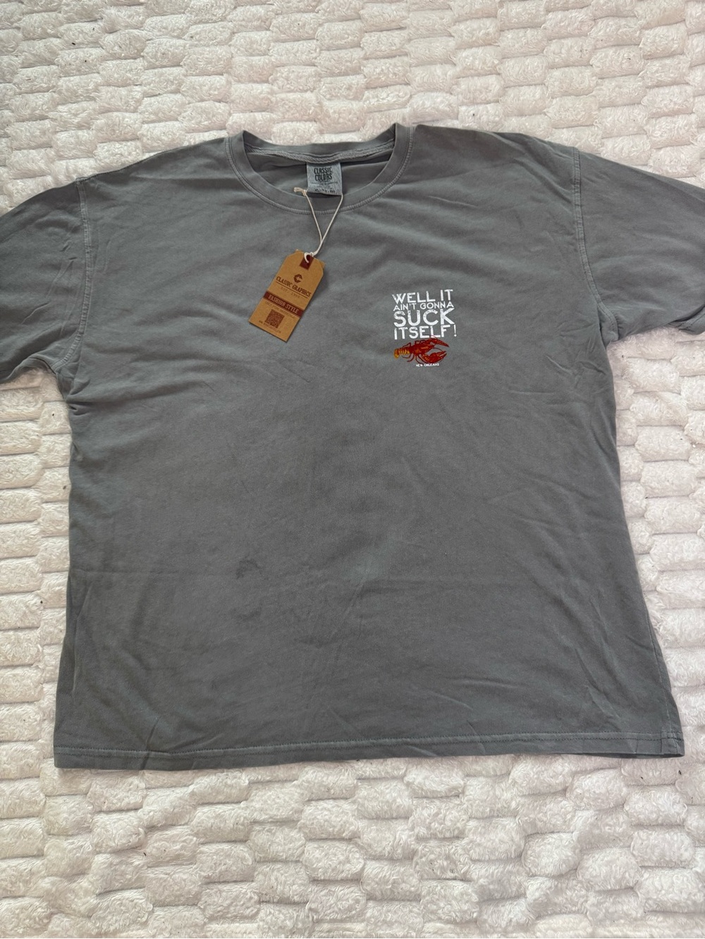 NWT Classic Colors New Orleans  Graphic T-Shirt XL Unisex Funny Souvenir Tee